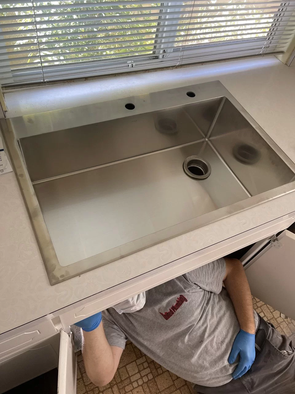 Kitchen Sink Installation In San Jose Ca United Plumbing