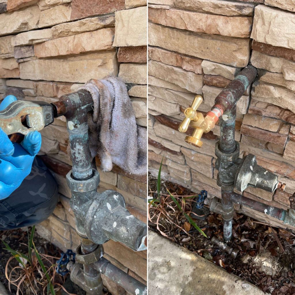 garden faucet repair services plumbers Cupertino