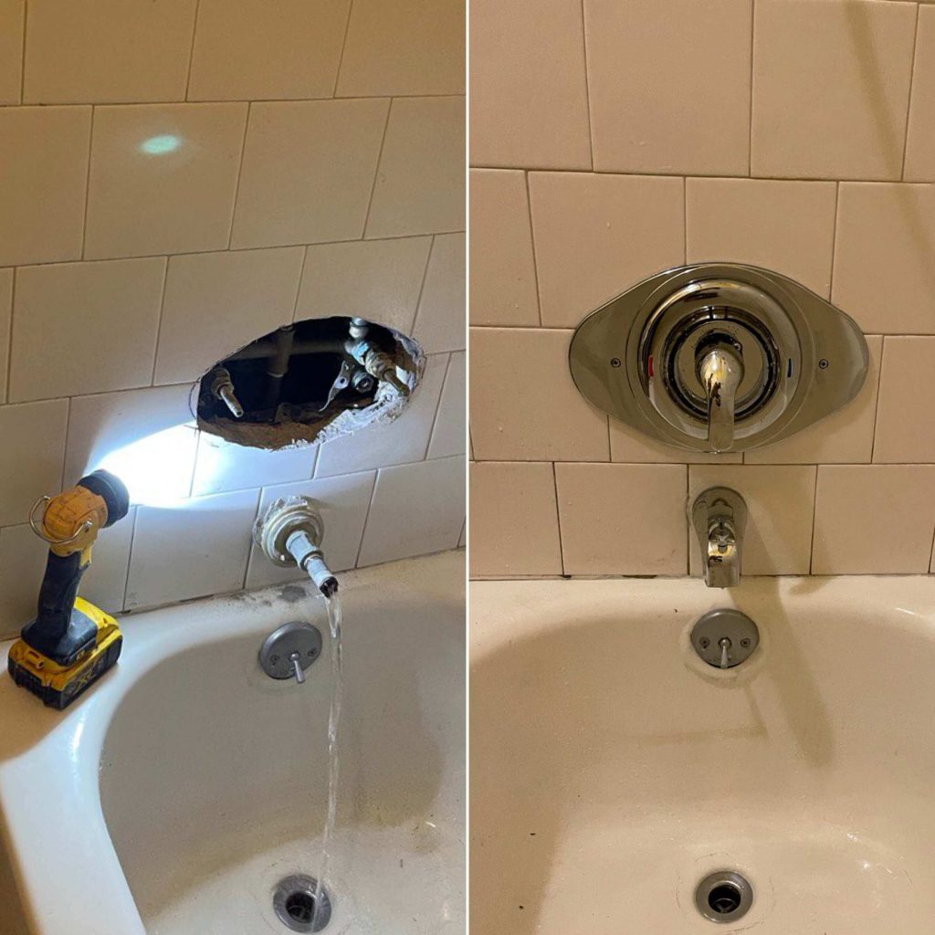 shower valve installation plumbers in Cupertino