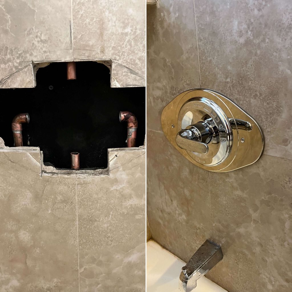shower valve repair plumbers in Cupertino