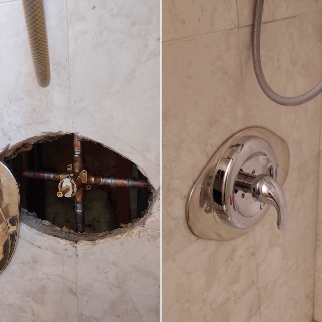 shower valve repair plumbers in Cupertino