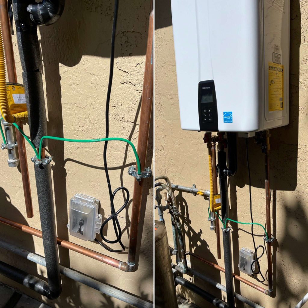 tankless water heater installation plumbers Cupertino