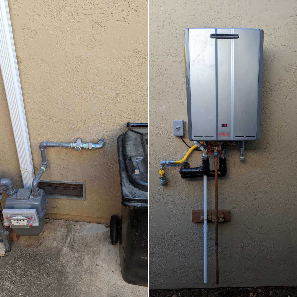 tankless water heater installation plumbers Cupertino