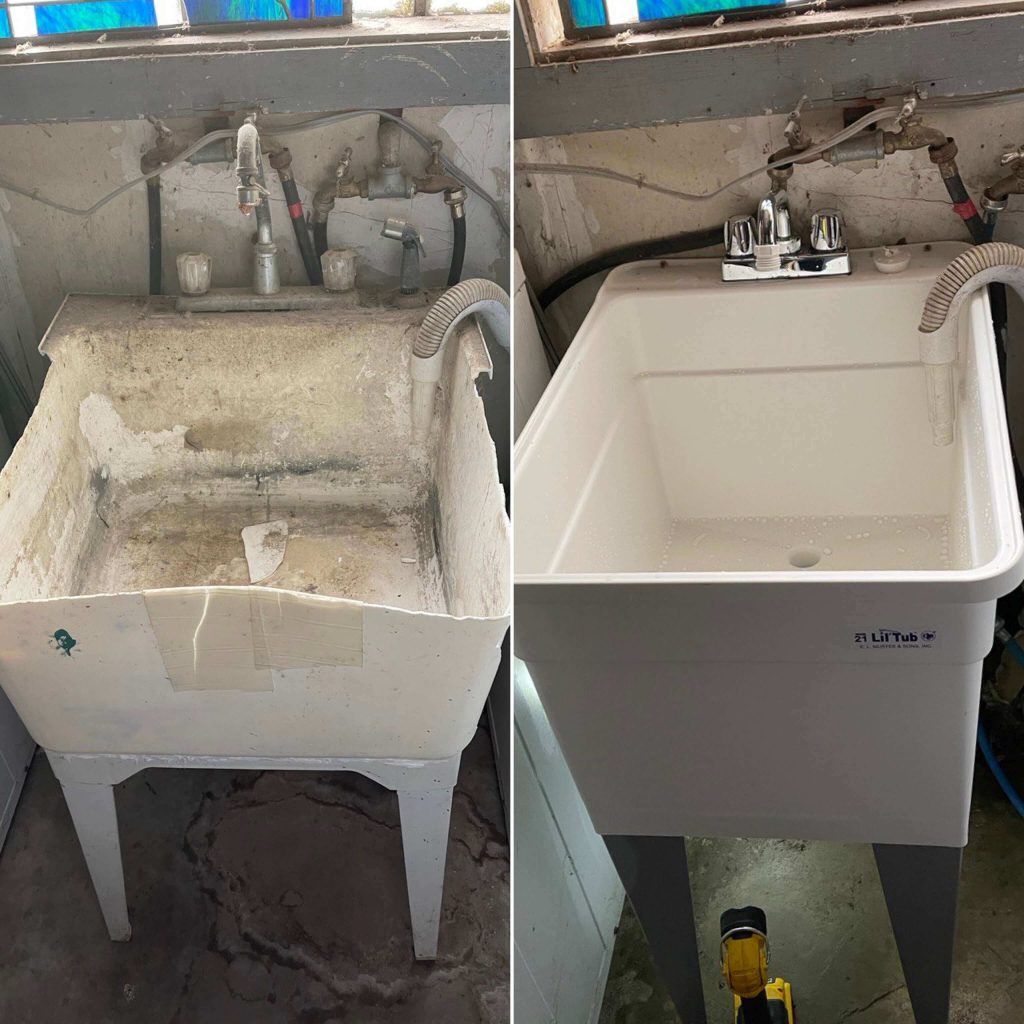 utility sink installation plumbers in Cupertino
