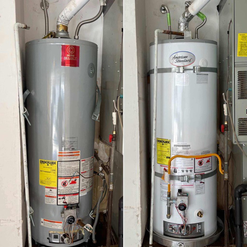 water heater replacement plumbers in Cupertino