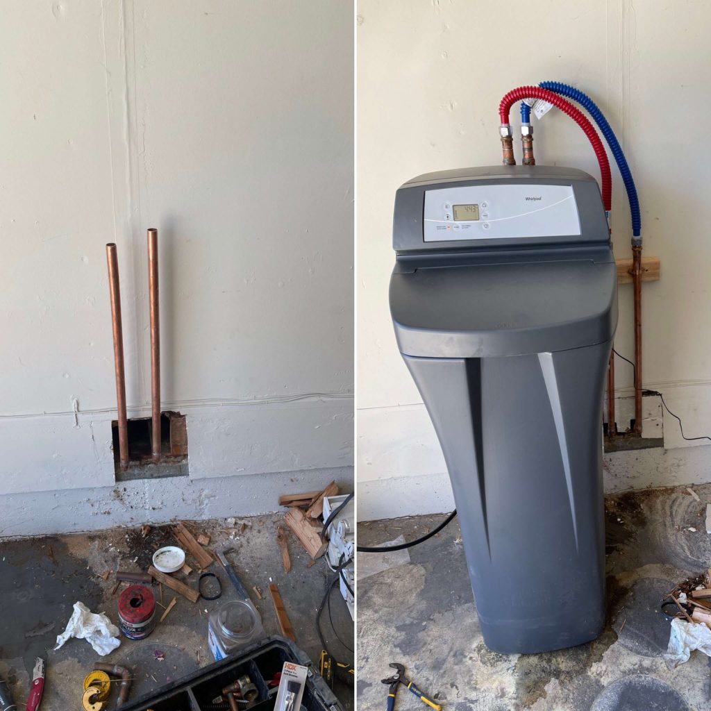 whole house water filter installation plumbers Cupertino