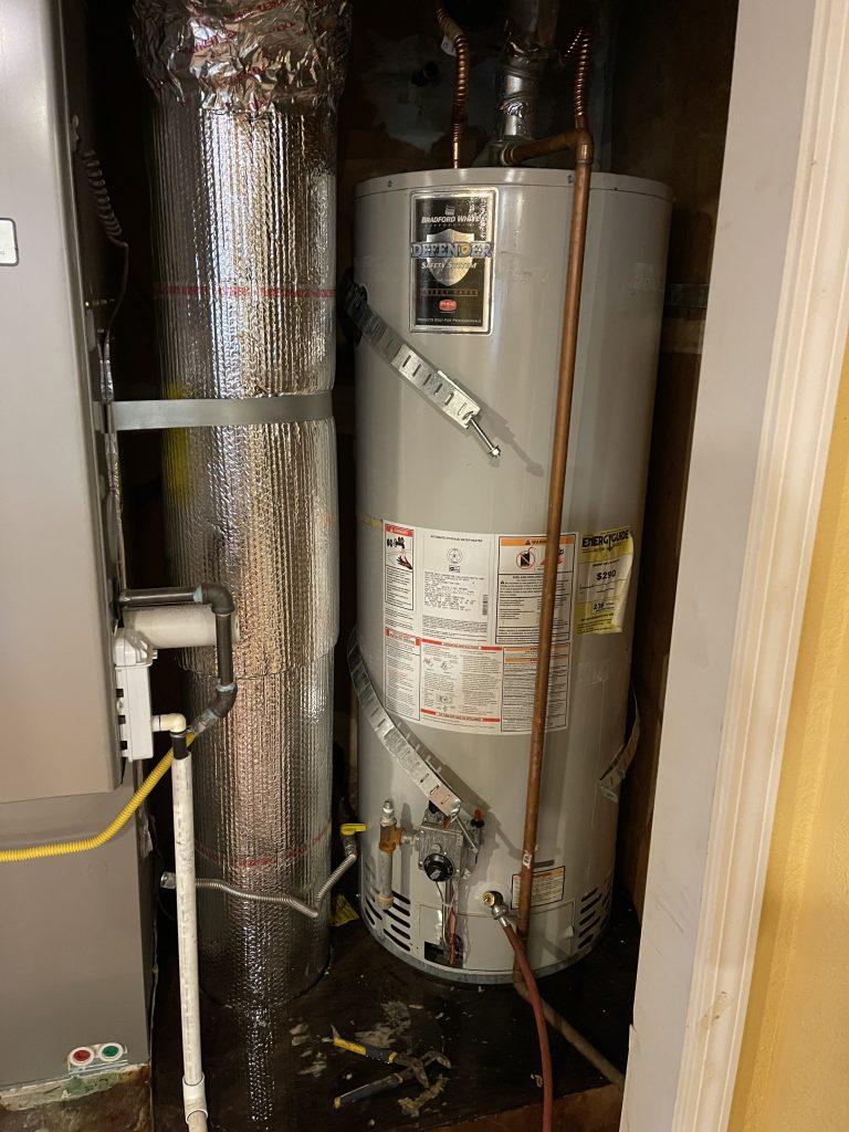 Visual representation of different hot water heater models, displaying the available options for replacement in Milpitas
