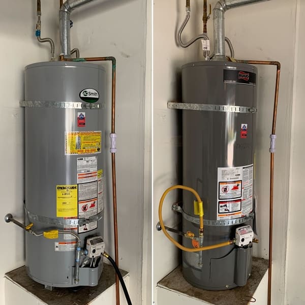 Water heater service in Cupertino