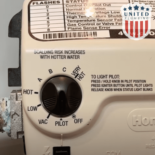 How To Turn On The Gas Water Heater Pilot Light | United Plumbing Blog