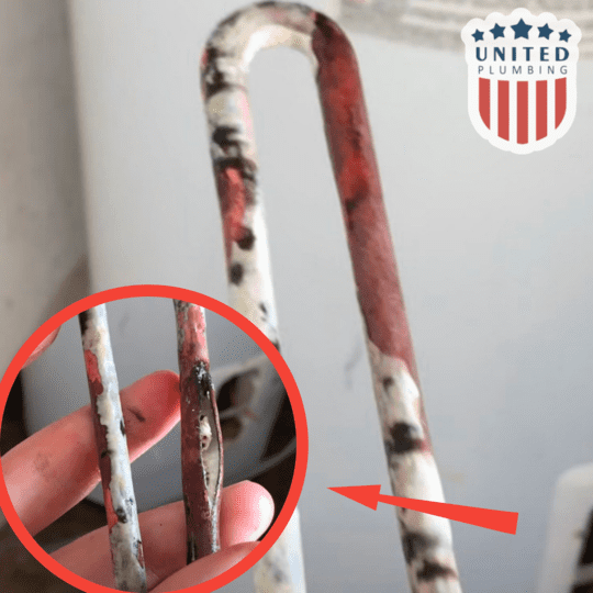 Faulty heating element