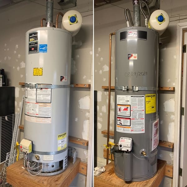 Change the water heater