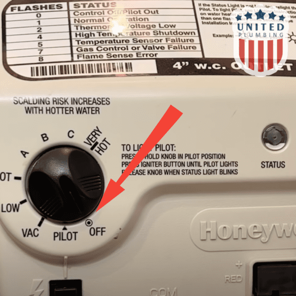 How To Turn On The Gas Water Heater Pilot Light | United Plumbing Blog