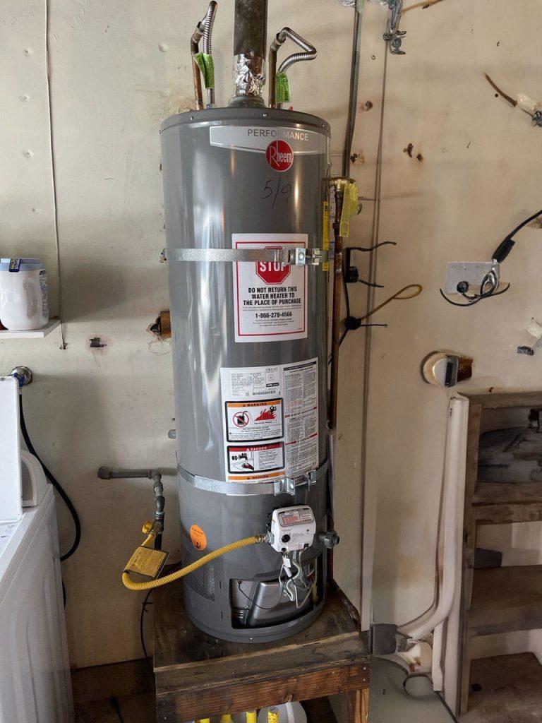 Electric hot water heater in Campbell United Plumbing