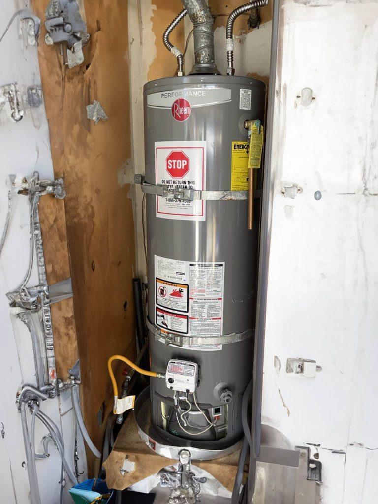 Electric water heater in Campbell United Plumbing