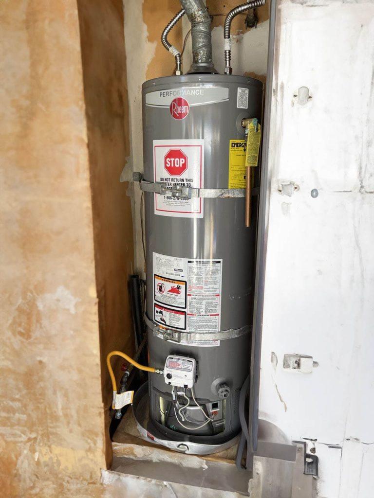 Electric water heater in Cupertino