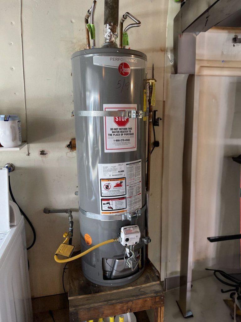 Experience unmatched comfort with United Plumbing's Gas Hot Water Heater in Los Altos