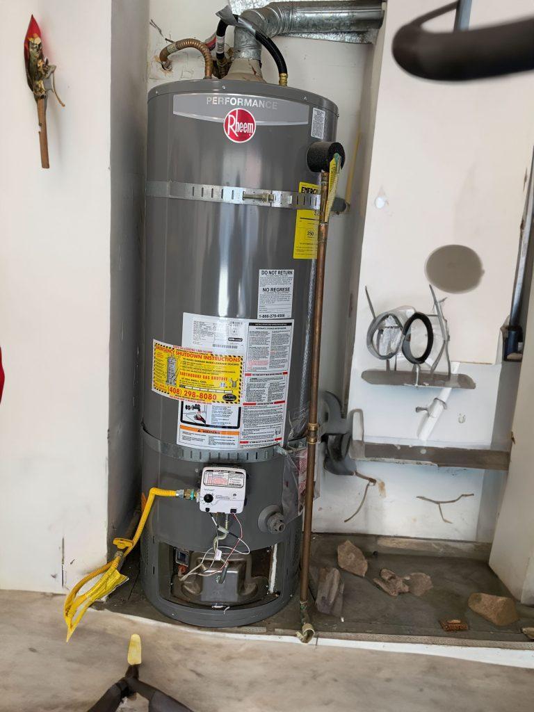 Electric water heater in Los Gatos