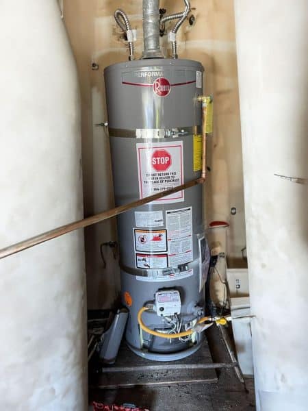 Hot water heater replacement in San Jose United Plumbing