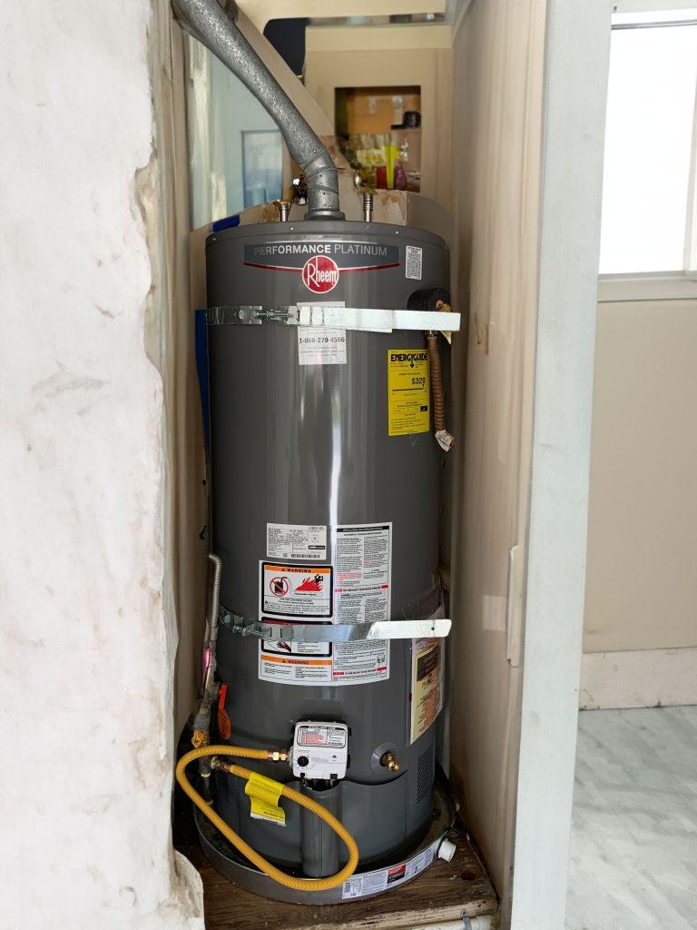 Hot water heater in Santa Clara