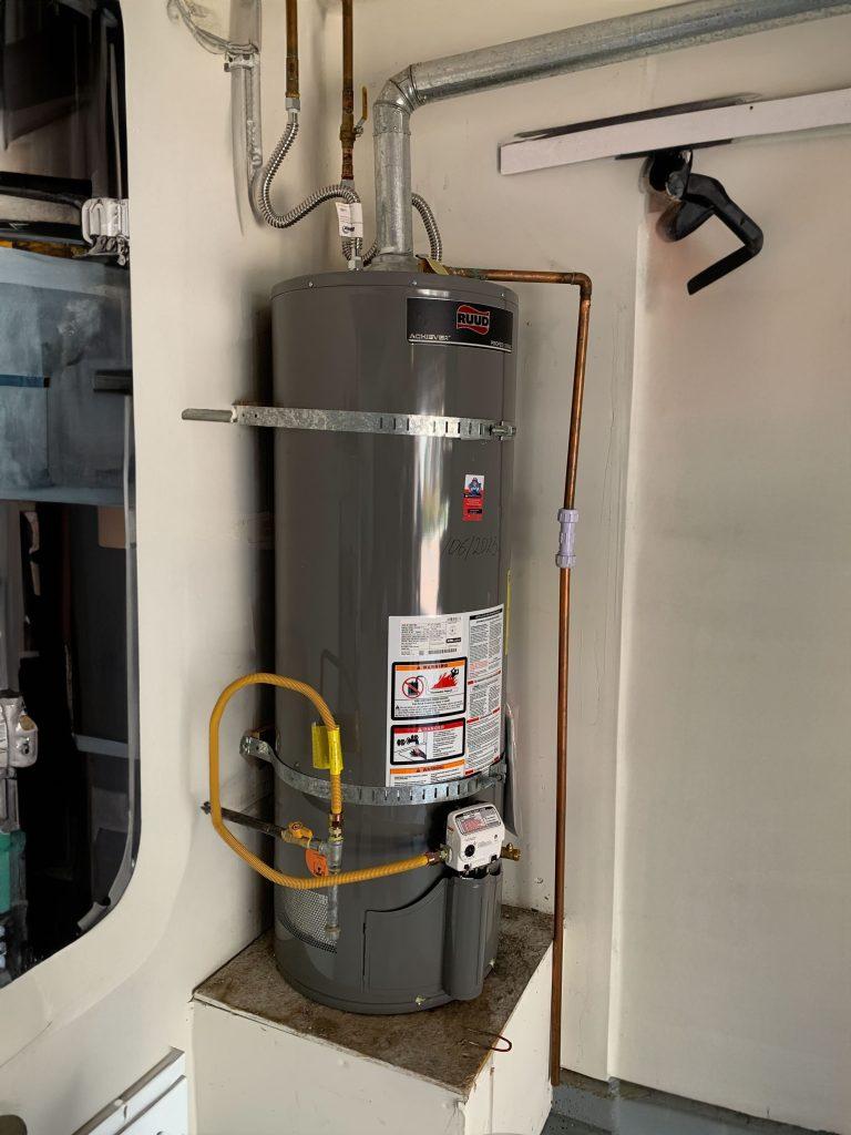 Hot water heater replacement in Santa Clara