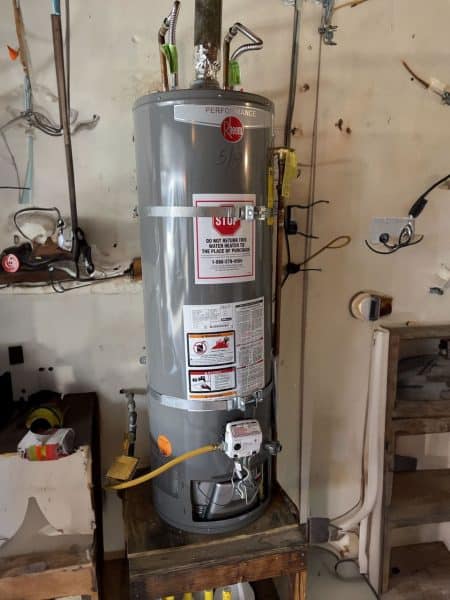 Electric water heater in Saratoga United Plumbing