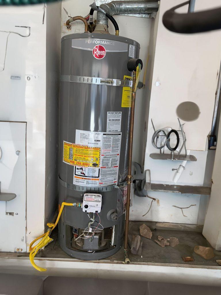 Immerse yourself in comfort and efficiency with United Plumbing's Gas Water Heater service in Saratoga