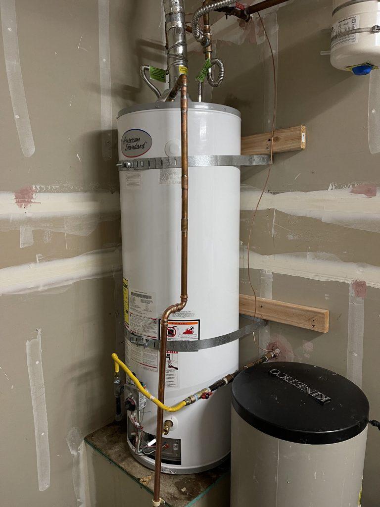 Water heater in a nearby Saratoga home
