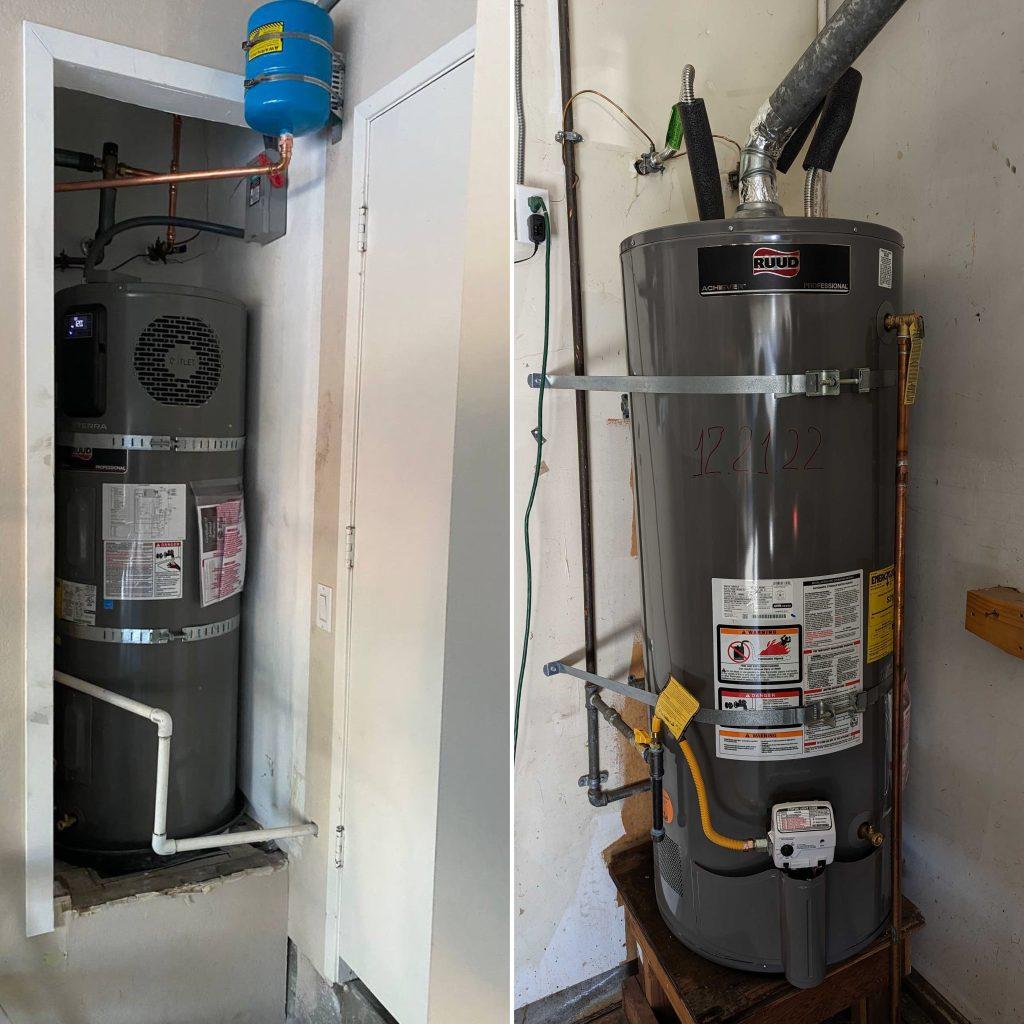 Burlingame 40 gallon water heater installation | United Plumbing