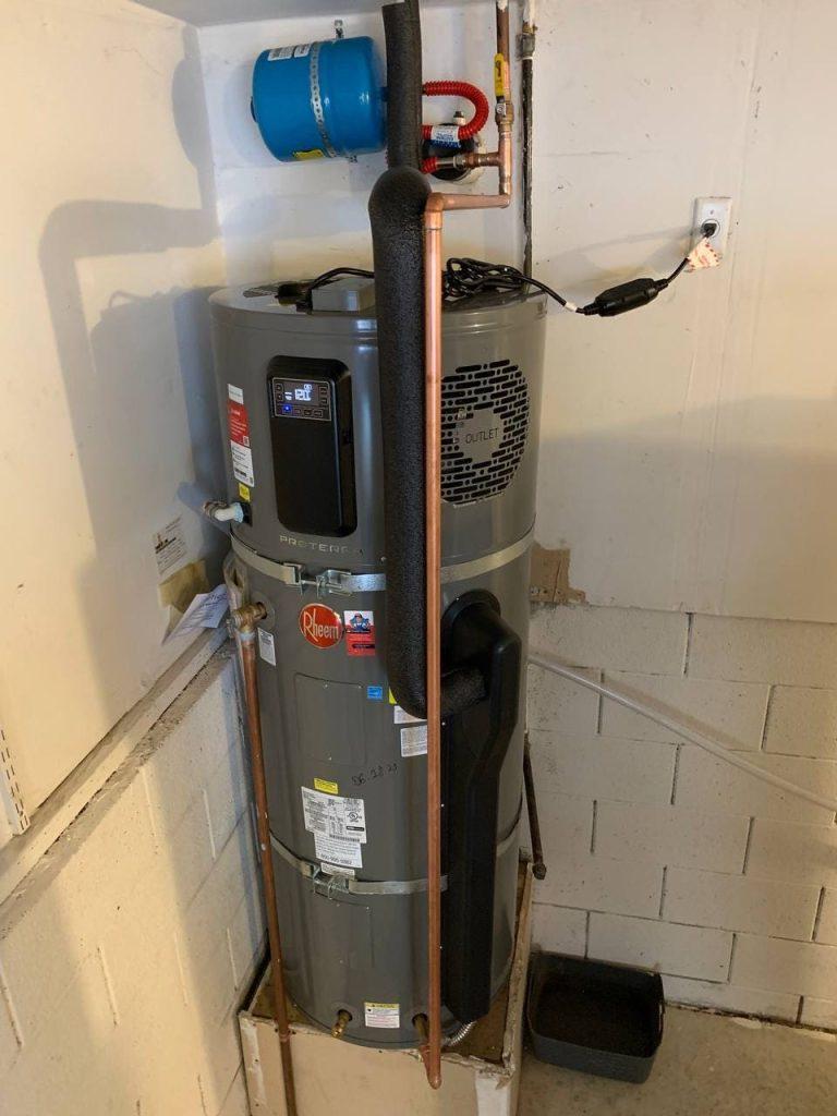 Burlingame Electric hot water heater