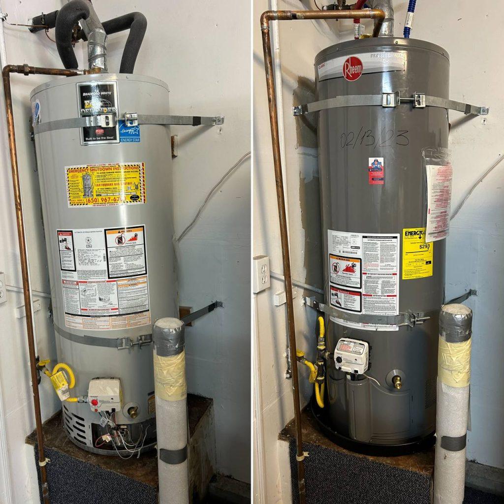 Trusted gas water heater services in Burlingame