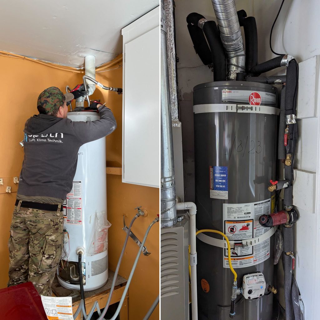 Burlingame Rheem water heater installation, maintenance, repair, and replacement services | United Plumbing