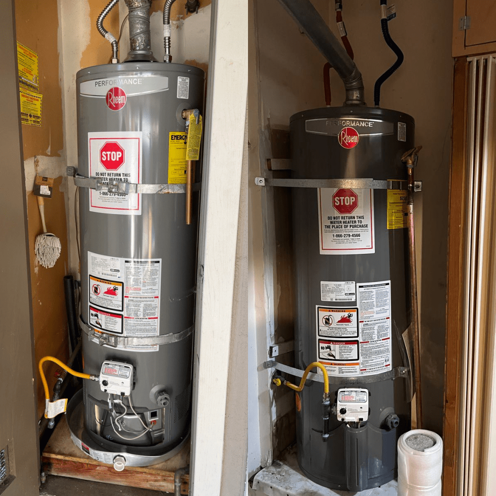 Experience the pinnacle of comfort and reliability with United Plumbing's A.O. Smith water heater in Campbell