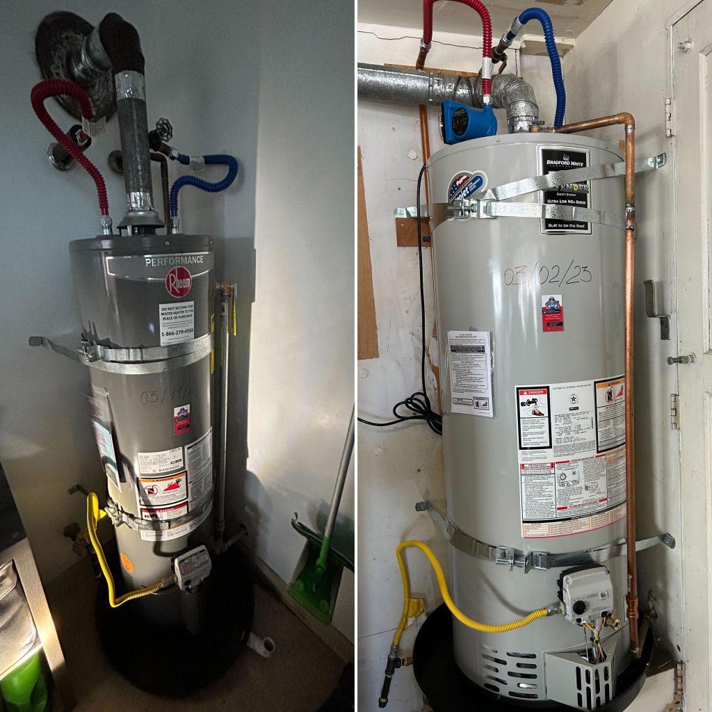Gas hot water heater services in Daly City | United Plumbing