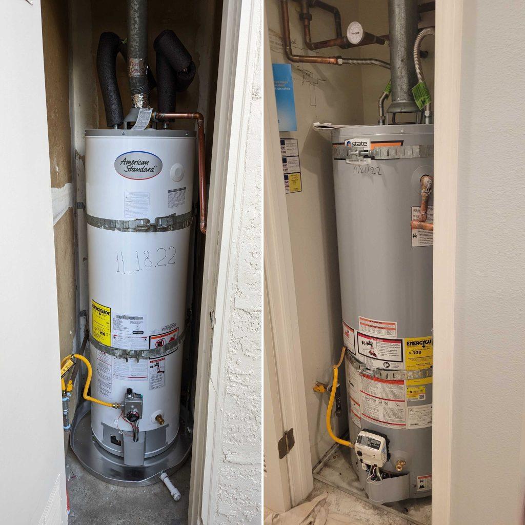Foster City 40 gallon water heater installation | United Plumbing