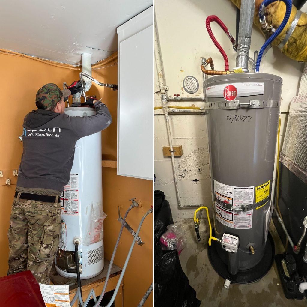 Foster City Rheem water heater installation | United Plumbing