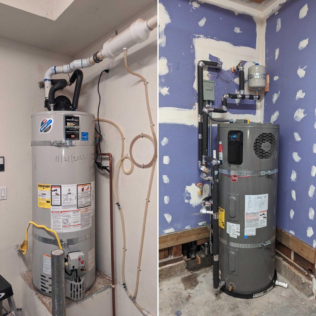 Hillsborough 40 gallon water heater installation | United Plumbing