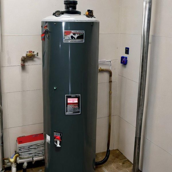 Instant hot water heater installation in a Los Altos Hills household