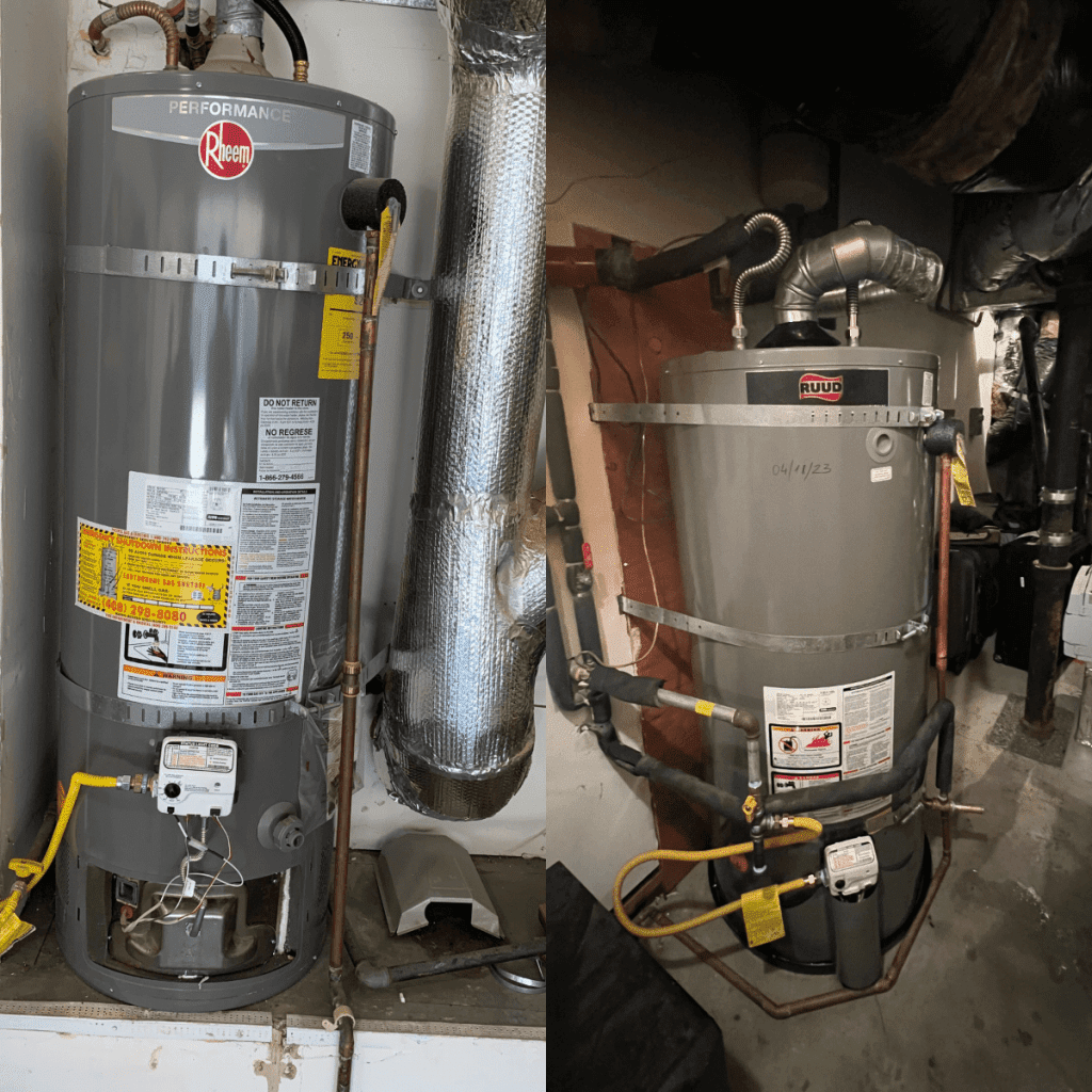 Experience the epitome of comfort with United Plumbing's premium Rheem water heater in Los Altos