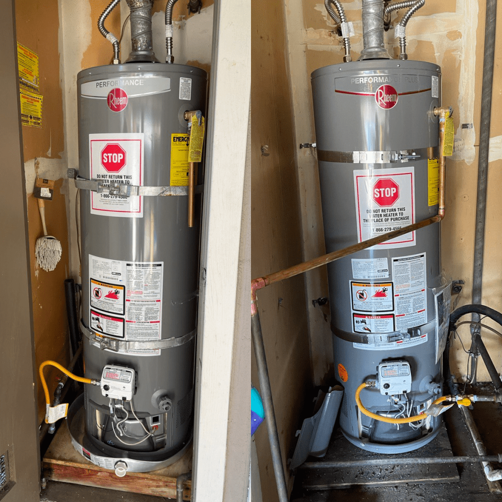 Experience the epitome of comfort with United Plumbing's premium A.O. Smith water heater in Los Altos