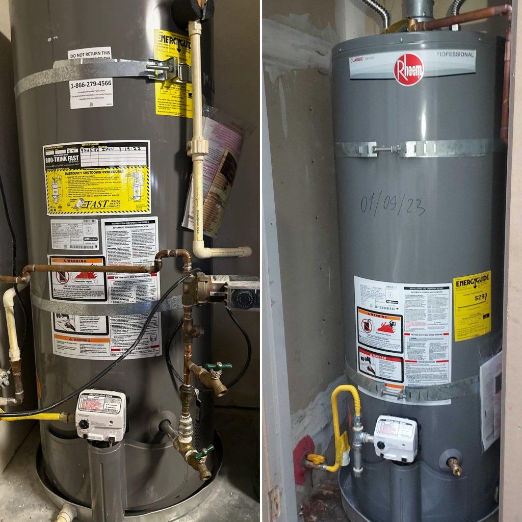 Millbrae Bradford White water heater installation