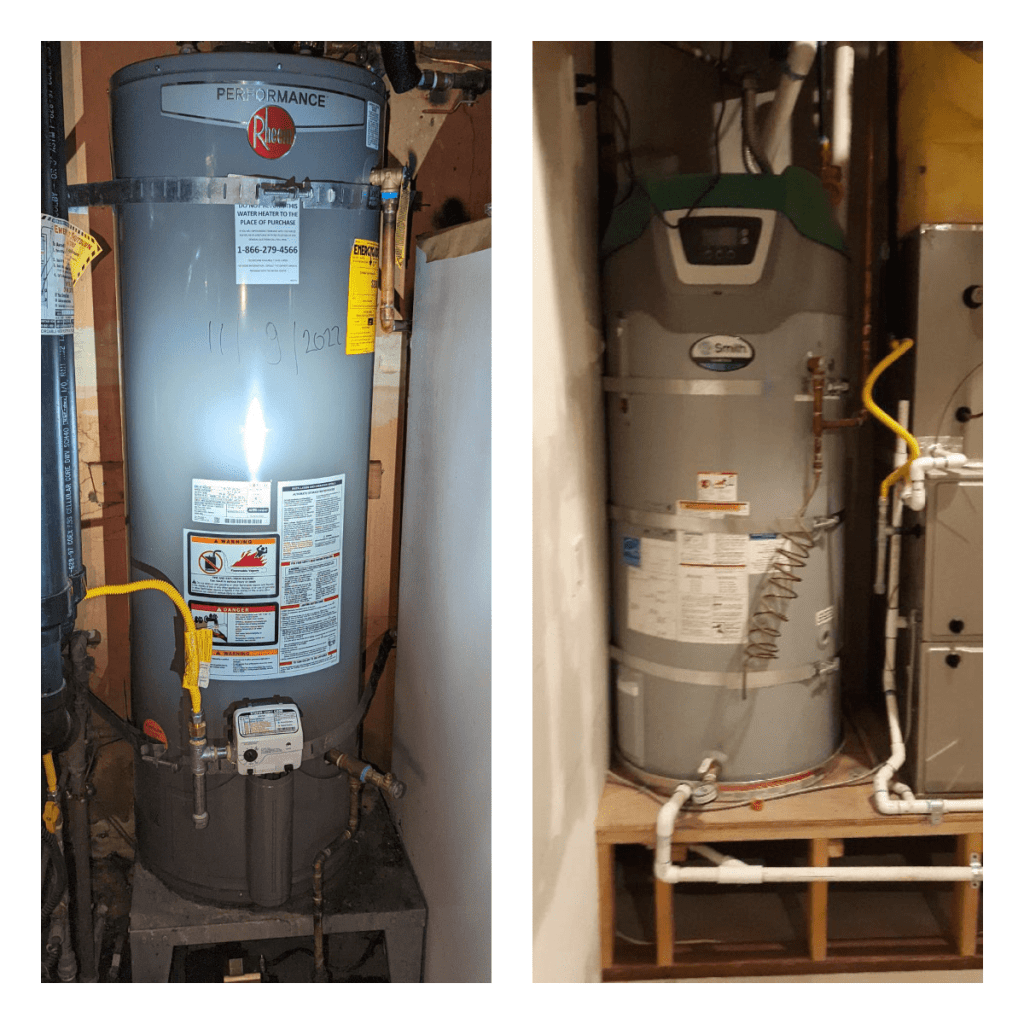Efficiency meets comfort with our Mountain View Hybrid water heater!