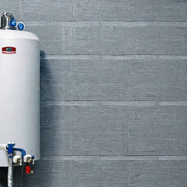 Water heater unit in use at a Mountain View home