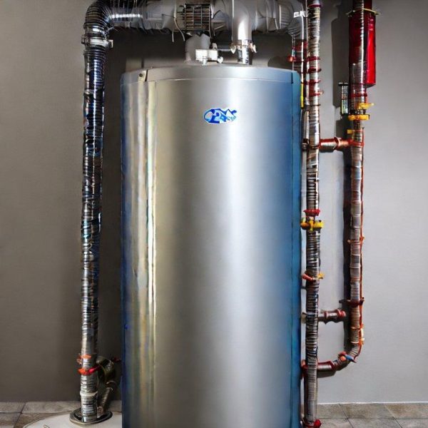 Instant hot water heater unit in a Palo Alto residence