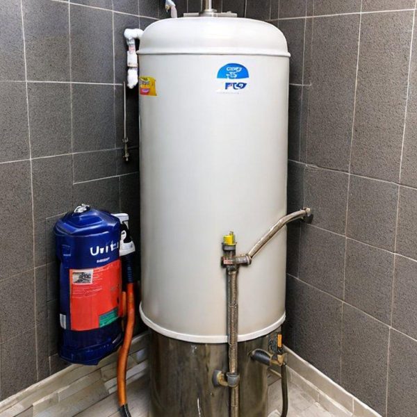 Water heater with leakage problem in a Palo Alto residence