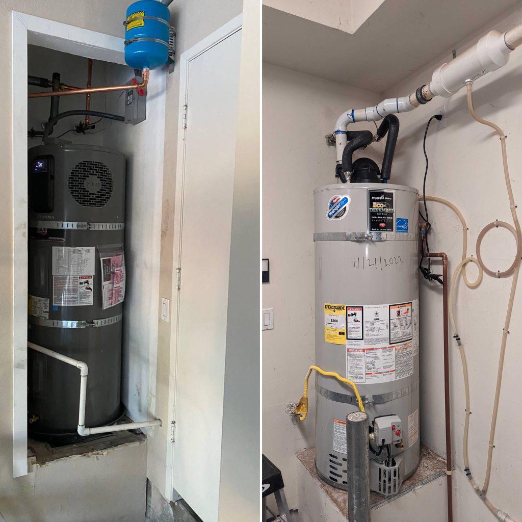 Redwood City 40 gallon electric water heater installation | United Plumbing