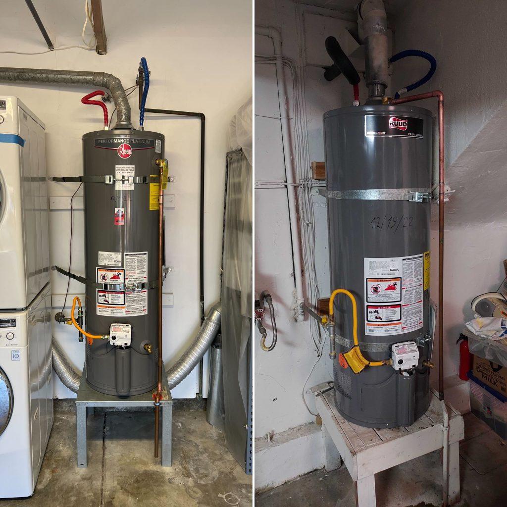 Redwood Shores 50 gallon electric water heater installation | United Plumbing