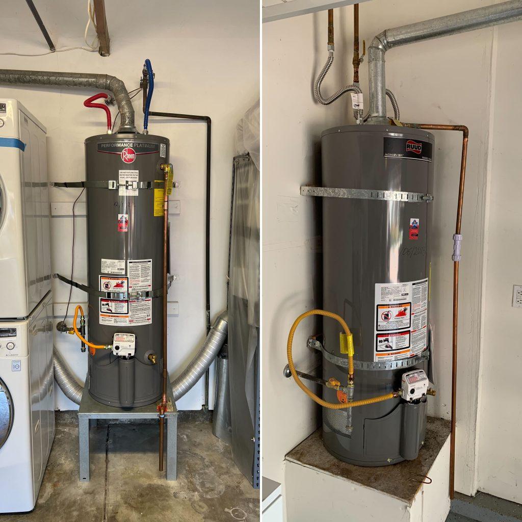 San Carlos 40 gallon electric water heater installation | United Plumbing
