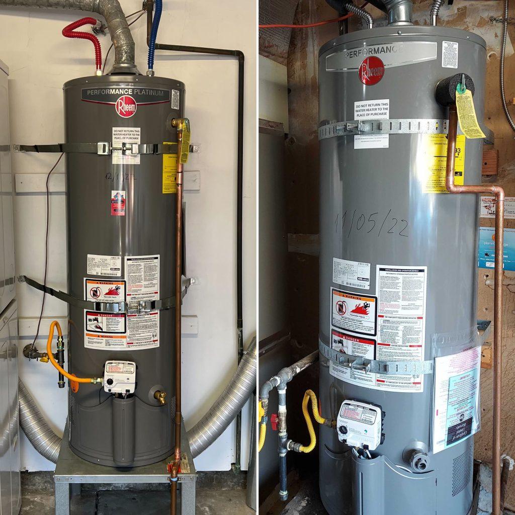 Water heater plumber services in San Carlos