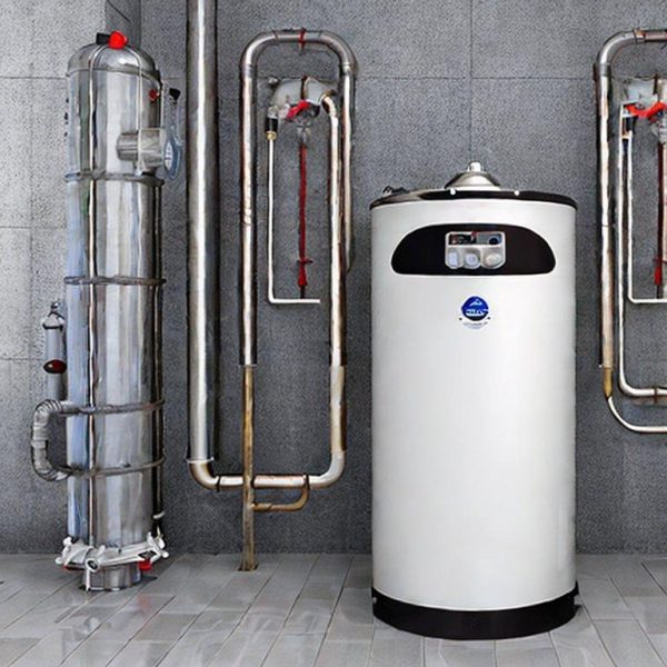 Instant hot water heater installation in a San Jose home