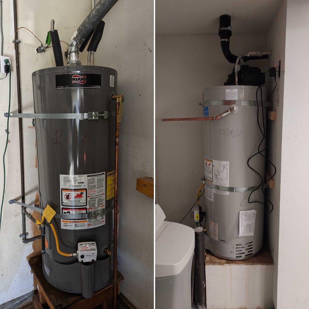 San Mateo 50 gallon electric water heater installation